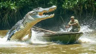 When Crocodiles Go On A Rampage Caught on Camera!