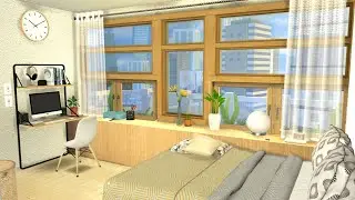 Japanese Apartment | Stop Motion Build | THE SIMS 4