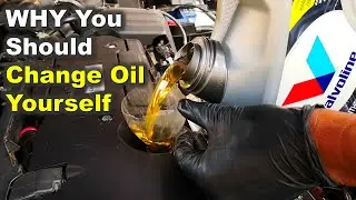 Why You Should CHANGE Oil Yourself / Do it Better than Dealership