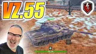 VZ.55 THE EURO SMASH WORLD OF TANKS BLITZ