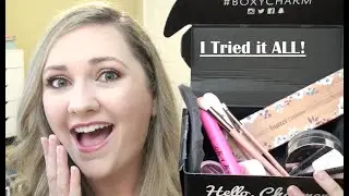 I Tried ALL of the August Boxycharm!