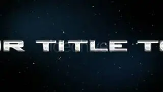 3D Metal Text Title | After Effects Template 124440