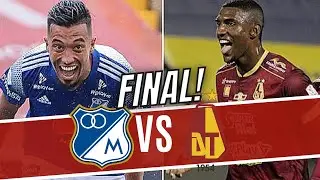 Tolima Vs Millonarios Final Futbol Colombiano! En Directo