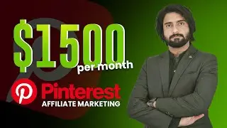 Pinterest Affiliate Marketing Course | For Beginners | earn Upto $1500 per Month | Pinterest Secrets