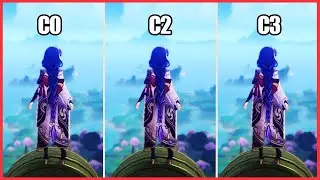 RAIDEN C0 VS C2 VS C3 COMPARISON | Genshin Impact 4.3