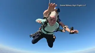 104-year-old woman dies days after skydive that could put her in the record books