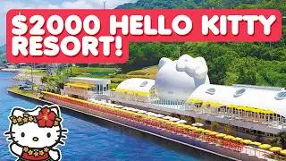 Day at $2000 Hello Kitty Island Resort — Awaji Island, Japan