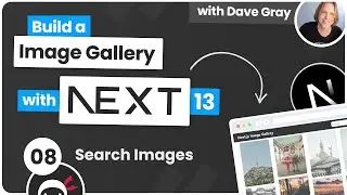 Build an Image Gallery with Next.js 13 #8 - Search Images