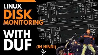 Linux Disk Monitoring with DUF - Monitoring Linux Server Disk Usage with DUF - RHCSA Training