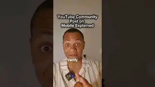 YouTube Community Post on Mobile Unlocked