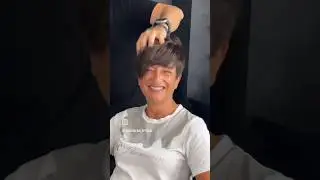 Стрижка Пикси для женщин за 40 лет/Pixie haircut for women over 40 years old