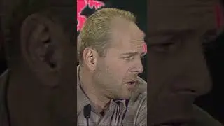 Bruce Willis joking about the shape of his head | Berlinale Moments 1996