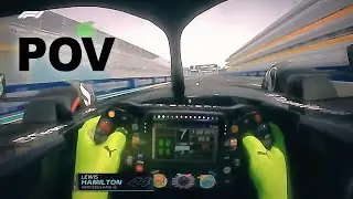 VISOR CAM: Lewis Hamiltons F1 2023 Miami GP Qualifying Lap | #AssettoCorsa