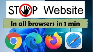 how to block a website on all browsers