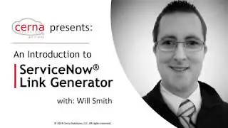 An Introduction to ServiceNow Link Generator