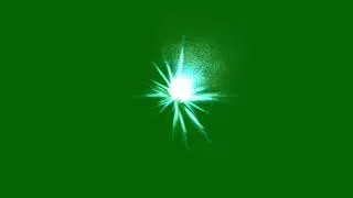 different sparks - green screen effect