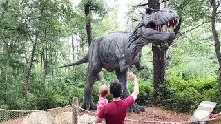 GIANT dinosaurs for kids pretend play