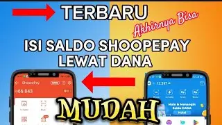 Cara isi Saldo SHOOPEPAY lewat DANA Terbaru| Cara Top Up SOPEEPAY Lewat DANA #shoopepay #dana