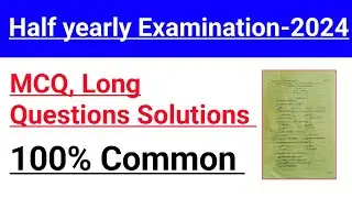 class 10 half yearly question paper 2022 -23 General Science