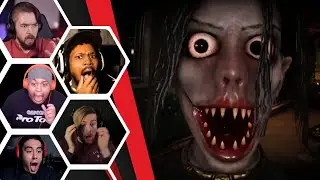 Let's Players Reaction To The Jumpscares In Escape The Ayuwoki (Itch.io Version)