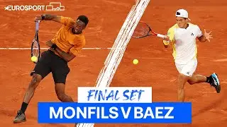 Gael Monfils Makes Epic Comeback To Defeat Baez In Roland-Garros Showdown! | Eurosport Tennis