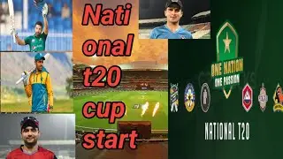 National t20 cup schedule and all team captains.|National t20 cup 2021-22|