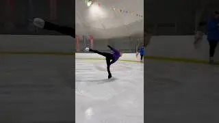 Отрабатываем программу перед стартами!!! #figureskating #fitness #sports #спорт