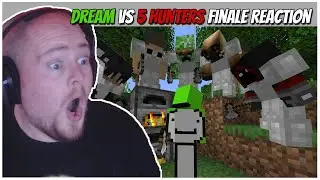 DREAM VS 5 HUNTERS Minecraft Finale Reaction| #Minecraft | Dream Manhunt Reaction 🤯