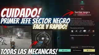 YA SALIO!! SECTOR NEGRO PRIMER JEFE EL ABRASADOR! Nuevas Mecanicas | ONCE HUMAN en Español