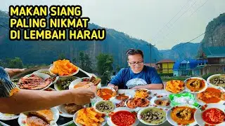 MAKAN SIANG PALING NIKMAT DI OBJEK WISATA LEMBAH HARAU, SUMATERA BARAT