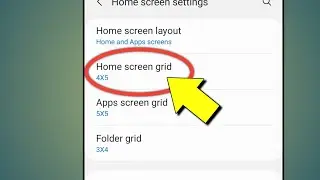 Home Screen Grid | Samsung Home Screen Grid Size | Home Screen Grid Samsung