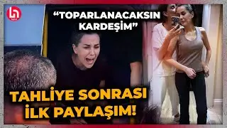 Dün tahliye olan Dilan Polattan ilk paylaşım geldi! Polatın saçındaki beyazlar dikkat çekti!