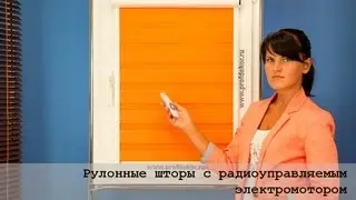 Двойные рулонные шторы с радиоуправлением