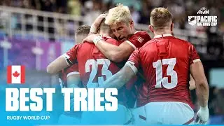 High-flying Canucks | Canada's Best Rugby World Cup Tries | Pacific Nations Cup 2024