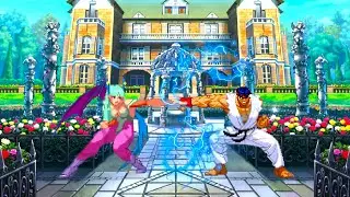 Ryu Vs Morrigan - Epic Battle [Street Fighter X Darkstalkers][ANIME MUGEN FIGHT][CVS3/PotS]