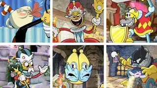 Cuphead: The King's Leap - All Bosses + Ending [No Damage]  The Delicious Last Course