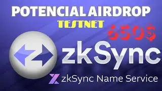 Zksync Name Service Testnet for Potential Airdrop  | Zksync Airdrop Tutorial and Guide