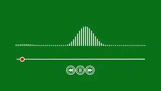 green screen audio spectrum player|| nocopyright green screen audio spectrum