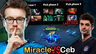 When MIRACLE last picked this Hero to STOP Ceb in this High MMR Game