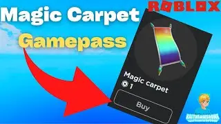 How To Make A Magic Rainbow Carpet Gamepass In Roblox Studio! [2022]