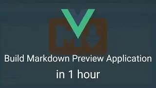 Building Markdown preview with Vue JS