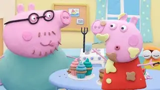 Peppa Pig Official Channel | Can You Catch Peppa Pig | Play-Doh Show Stop Motion