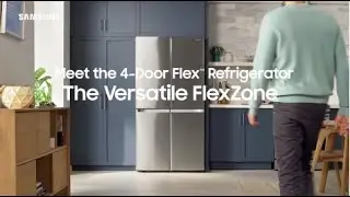 Meet the Samsung 4-Door Flex™ Refrigerator