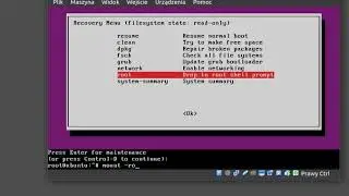 Recovery / Change Ubuntu | Linux user password.