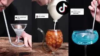 ASMR Drinking TikTok Compilation - Part 3