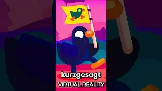 The kurzgesagt Duck in VR - Out of Scale: A Kurzgesagt Adventure