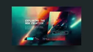 Neon WordPress Slider With Text