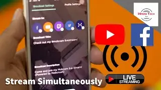 How to live stream on Facebook Youtube Twitch at the same time