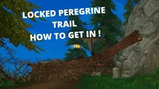 how to get into the locked peregrine trail !