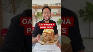 OAT BANANA PANCAKES | HEALTHY PANCAKE RECIPE | SUNDAY BREAKFAST 